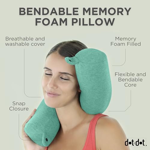 Twist Memory Foam Travel Pillow