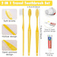 Disposable Toothbrushes with Toothpaste Pack of 200 (200 Count)