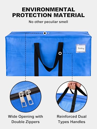 Supports 200lbs Heavy Duty Moving Bags (8 Count)