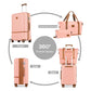 Carry On Luggage 20 Inch Expandable Suitcase with Spinner Wheel