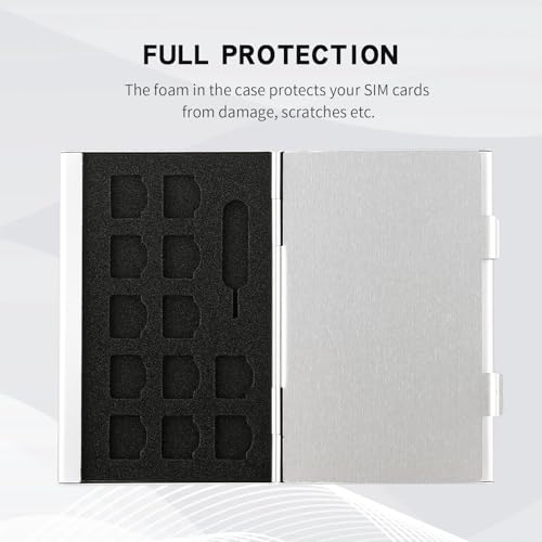 Aluminum SIM Card Case