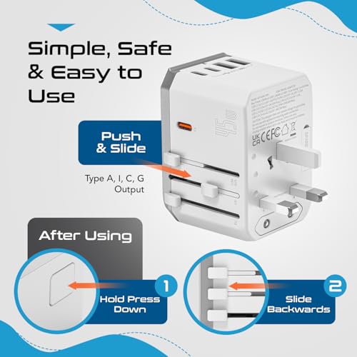 45W Universal Power Adapter w