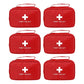 6pcs First Aid Bag Empty (6 Count)