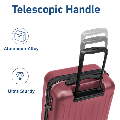 Carry on luggage 22x14x9 Airline Approved Suitcase