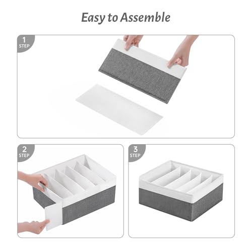 Jeans Drawer Organizers for Clothing (4 Count)