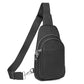 Black Genuine Leather Small Crossbody Bags for Women Anti