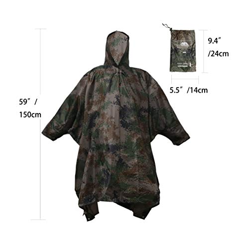 Rain Ponchos for Adults