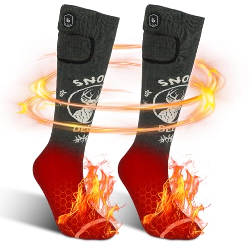 Upgraded Fast Charging Green Electric Heated Socks