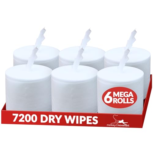 Dry Wipes Refill Set (7200 Count)