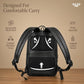 Genuine Leather Backpack for Men and Women