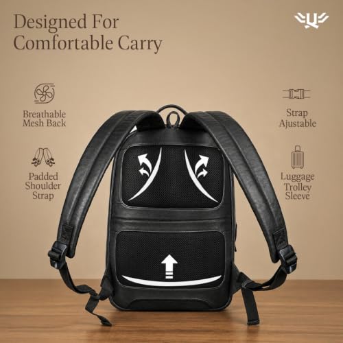 Genuine Leather Backpack for Men and Women