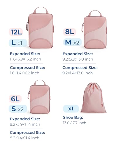Compression Packing Cubes (6 Count)