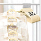 Velvet Felt Stackable Hangers 50 Pack (50 Count)