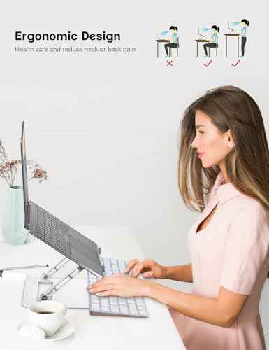 Adjustable Laptop Stand for Desk