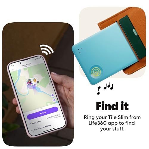 Tile Slim Wallet Finder