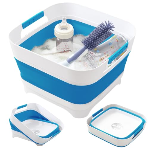 Collapsible Wash Basin for Baby Bottles
