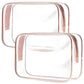 Clear Toiletry Bag (2 Count)