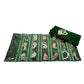 Travel Jewelry Roll Bag Portable Organizer Pouch With Grids&PVC Cover Storage Bags for Necklace