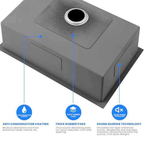 28×20 Inch Undermount Kitchen Sink