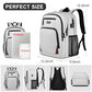 Grey Backpack for School