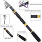 Fishing Rod Reel Combos Carbon Fiber Telescopic Pole with Spinning Reel Line Lures