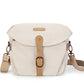Canvas Crossbody Camera Bag with Rain Cover Women Men