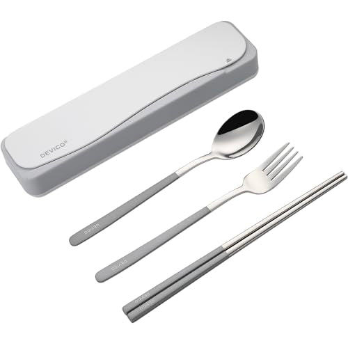 Travel Utensils with Case (4 Count)