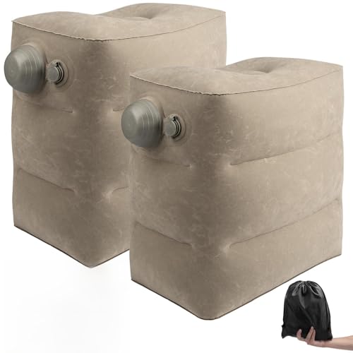 Inflatable Travel Foot Rest Pillow