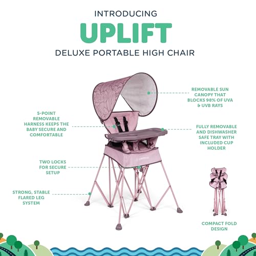 Go with Me Uplift Deluxe Portable High Chair