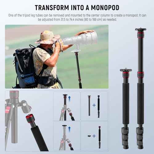 Basics TP15 Camera Tripod Monopod