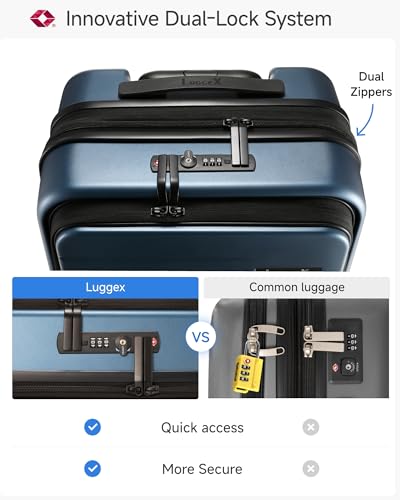 Carry On Front Pocket Suitcase