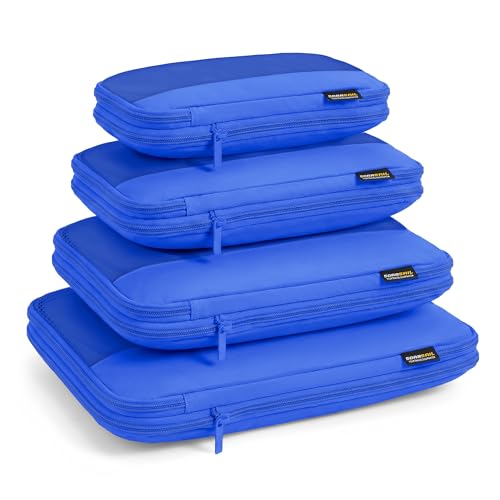 4 Piece Compression Packing Cubes for 3 (4 Count)