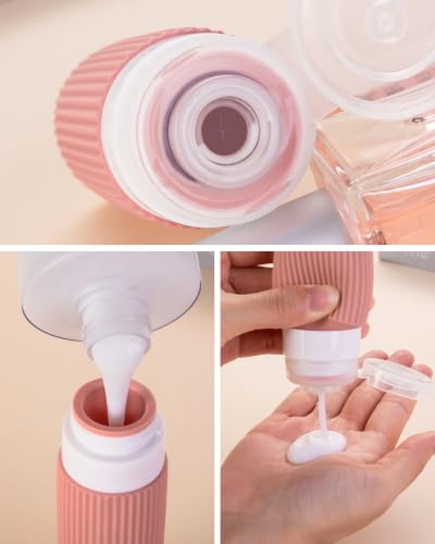 Travel Bottles for Toiletries 8 Pack (8 Count)