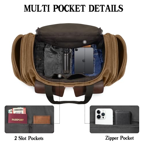 Canvas Duffle Bag for Men