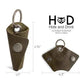 Full Grain Leather Wrap Keychain