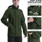 Rain Suit Waterproof Breathable Lightweight 2 (2 Count)