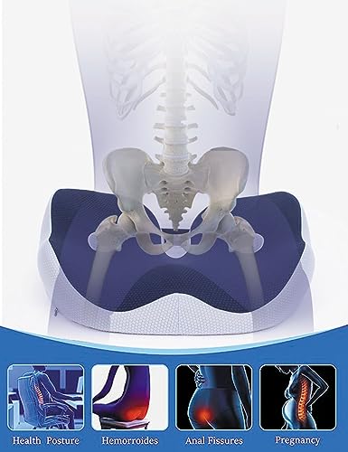 Seat Cushion Seat Cushion for Sit Bone and Back Pain Relief