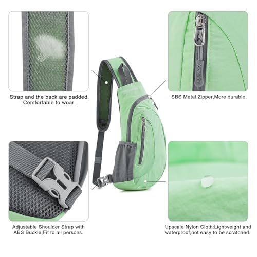 Small Sling Bag for Men Women