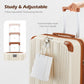 Luggage Set 3 Piece Luggage with PC+ABS Hardshell TSA Lock Spinner Wheels Carry on Lightweight Suitcase Cup Holder