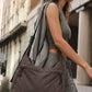 20L Crossbody Tote Bag Large Capacity Lightweight Hobo Shoulder Sling Bags for Gym Shopping Beach Travel