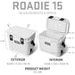 Roadie 15 Hard Cooler with DoubleDuty Shoulder Strap (22 Count)