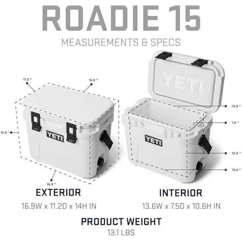 Roadie 15 Hard Cooler with DoubleDuty Shoulder Strap (22 Count)