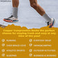 6 Pairs Copper Running Hiking Socks (6 Count)