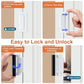 2 Pack Home Security Door Lock (2 Count)