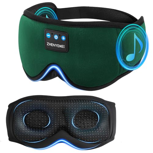 3D Sleep Mask with Bluetooth Headphones