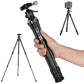 28-inch/1.1 lb Mini Portable Carbon Fiber Tripod, Lightweight and Compact Travel Desktop Tripod for Mobile Phones, Mirrorless Cameras, Camcorders, Projectors, Webcams
