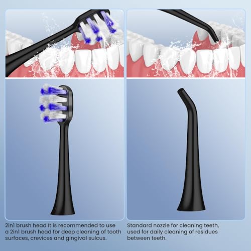 Electric Toothbrush with Water flosser
