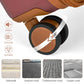 Large Suitcase 28in Expandable ABS+PC 8pcs Silent Wheels Burgundy