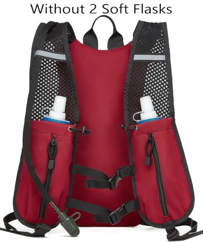 Insulated Hydration Pack Hiking Water Backpack Running Vest with 3L TPU Bladder Bag for Marathon Cycling Men