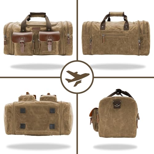 Waxed Canvas Duffle Bag